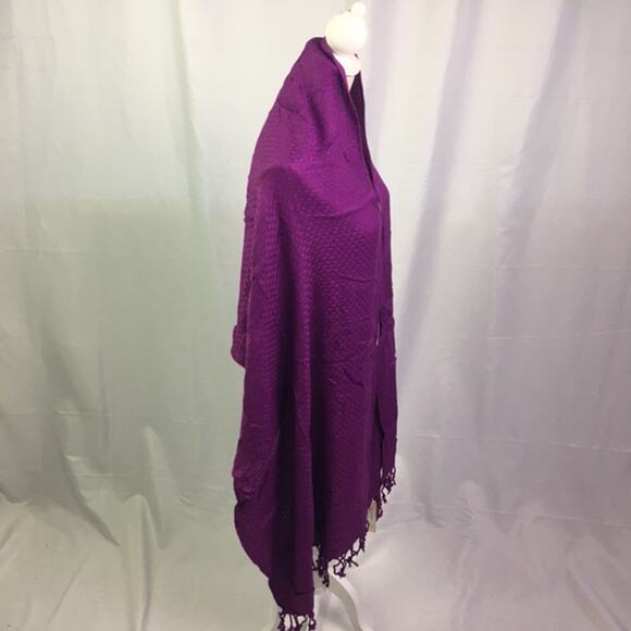 Collection 18 Basket Weave Pashmina Melrose 21x72 - Picture 4 of 15